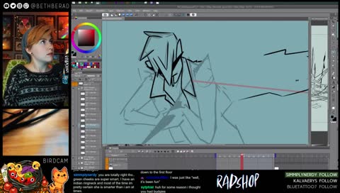 Garrus hides in a post-it note fort