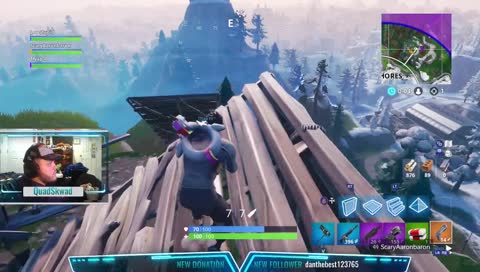 Fortnite Squads! Got him!