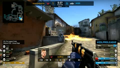 suNny 200IQ play a MiBR ellen #eplfinals