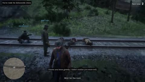 Waiting for the train