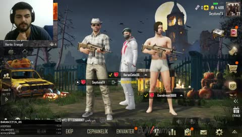 İZLEYİCİLERLE PUBG -Gece Yayini  -  