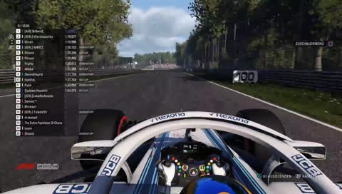 Cutting the track to gain time?