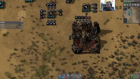 Khan is winning factorio for the first time!