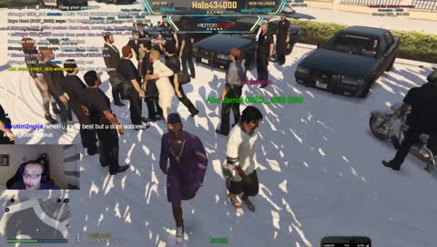 Police brutality!