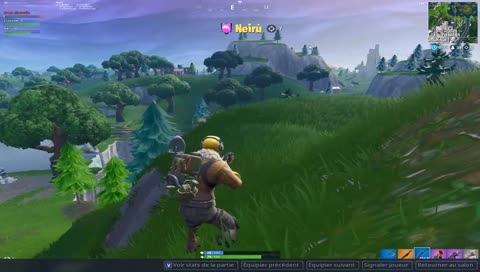l'animateur du live