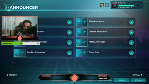 Abztrakt announcer pack