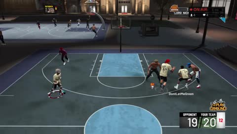 goated center wins the game for twosaucy