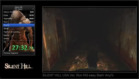 [FR/Psx] Silent Hill Test Run NG Easy Bad+