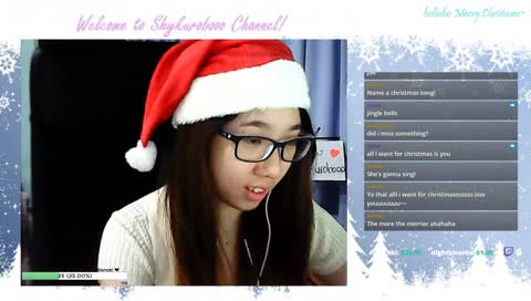 All i want for christmas IsSSSSSSsssSS you ~~~~<3