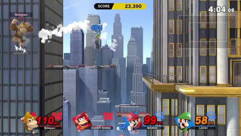 Getting destroyed by up b