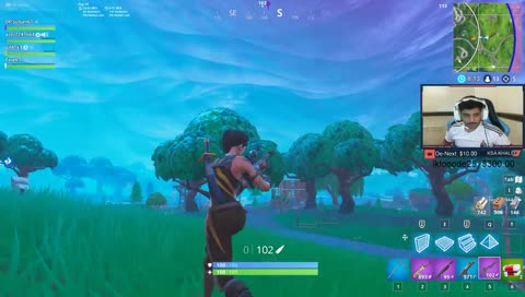 فورتنايت lتسليم الجوائز للفائزين