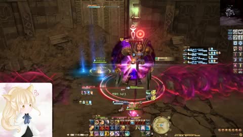 보스한테 딱밤 맞으면서 관으로 뛰어가는 흑마