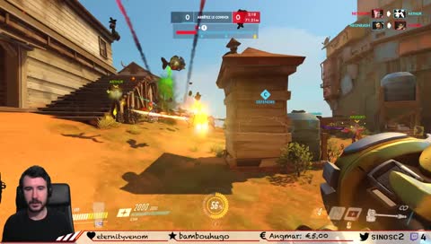 "il pousse lady gaga dans le vide scandale dans overwatch"