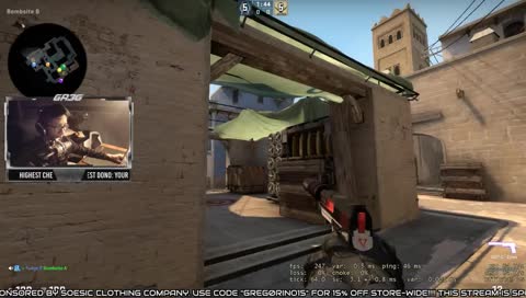 First round and an ace. 