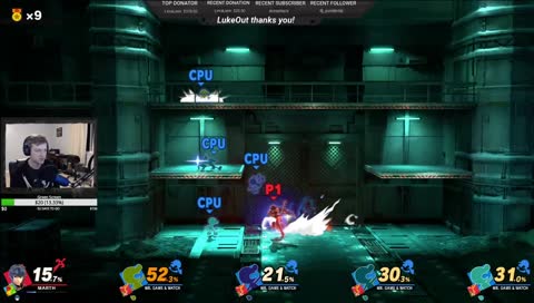 I am totally down to smash with anyone.