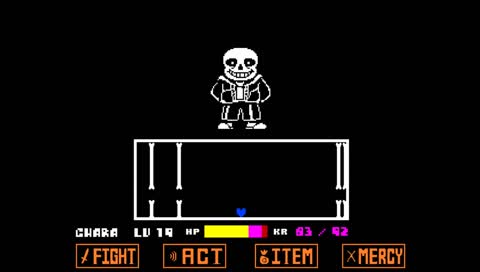 Zake (badly) singing Megalovania and also dying