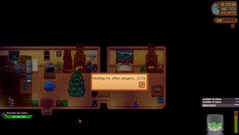 zemaus passes out, cant sleep in bed