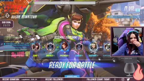 The moment when flame realized we were in comp