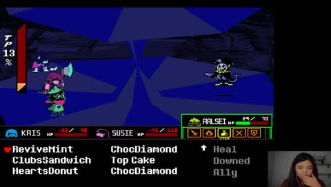 Dying in Deltarune LUL