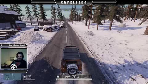 Car flip kill! 