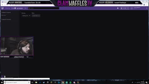 Clam is spooked