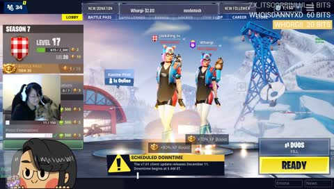 he is the fortnite master