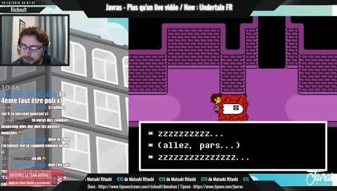 Richoult dort bizarrement en fait