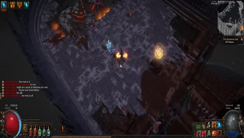 The moment he ends the stream.