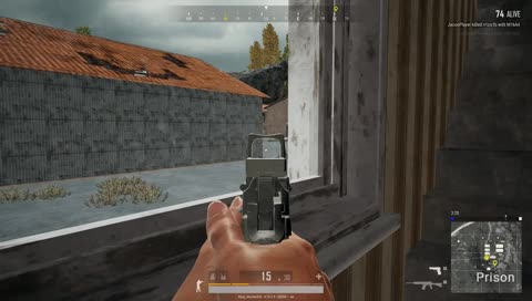pistol...