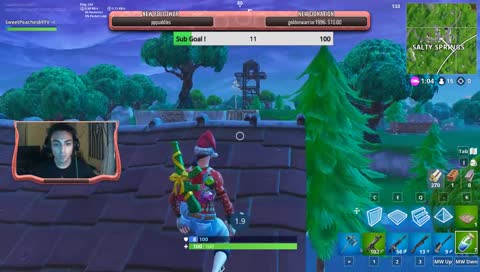 FORTNITE FOR THE FIRST LIGHT OF CHRISTMAS! BATTLE PASS GRINDU-KUN