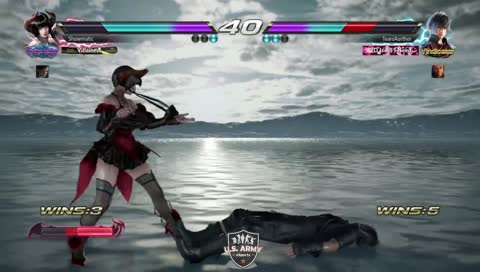 US Army Tekken 7 eSports Tournament (Showmatic vs TearsAurther Clip02) 