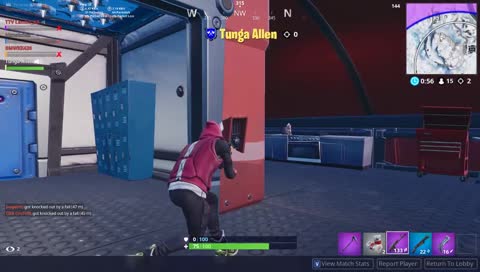 camper gets clowned by a no skin