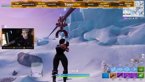 Snipe off of zip line!