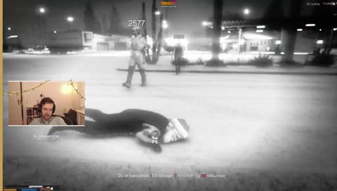 Torben bliver kørt over