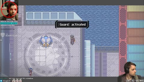 What happens on the Top Left of the Screen?