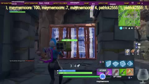 He got STUCK