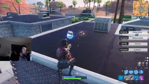 mad him get off fortnite lol