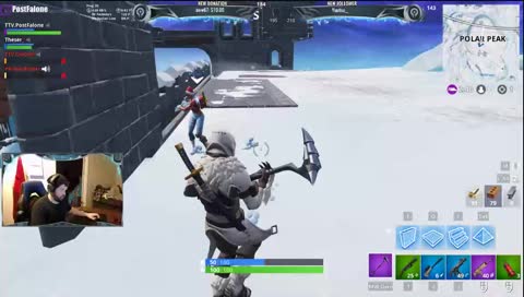 post with his lezzer