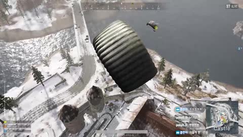 아니 낙하산 쒸펄