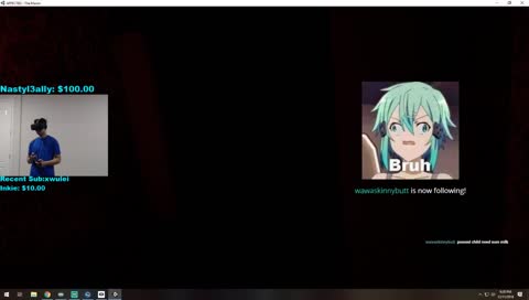 Throwing hands at demon children