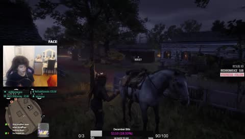 White horses can't jump LUL