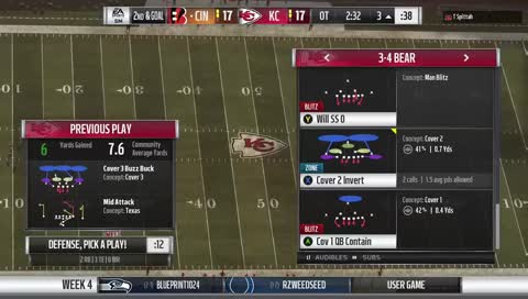 T.R. Bates Walk-Off Touchdown in OT