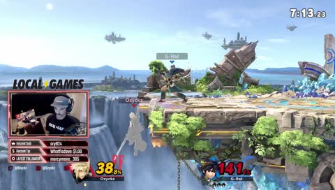 Cloud gets hella gimped