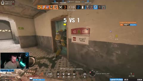 Ralphy taking care of clash with nomad