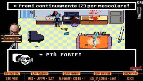 In cucina con Undyne!