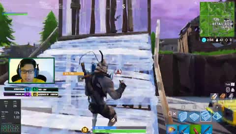 iTs_A_mUsLiM FINDS FORMIDABLE OPPONENT IN RETAIL ROW FORTNITE SOLOS
