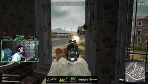 HEADSHOT WITH PISTOL