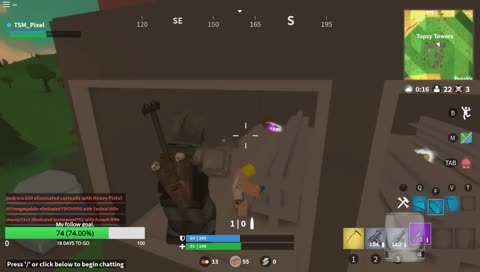 no scope a nub
