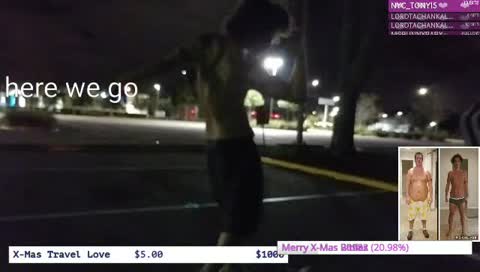 Flexin at Night