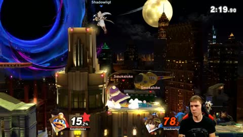 Smoke lands a slam dunk